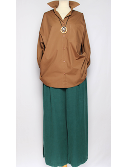 РУБАШКА "КЛАССИКА Карман" мокко р.50-60