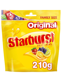 Старберст Оригинал Конфеты 210гр (12) пакет