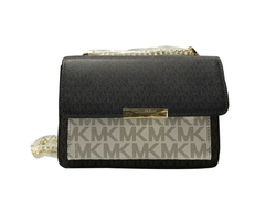 Michael Kors сумка CECE MEDIUM черная с серым