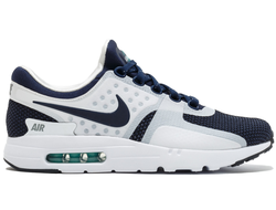 Nike Air Max Zero Синие с белым (41-45) Арт. 016МF