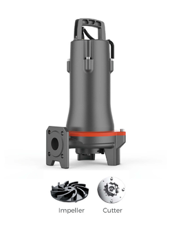 Фекальный насос 50SWP12-19-2.2/QG реж. система.