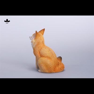 Толстенькая лисичка (рыжая) - Коллекционная ФИГУРКА 1/6 scale Fox Figurine (JXK241C) - JXK