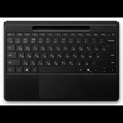 Клавиатура Microsoft Surface Pro Flex Keyboard with Copilot button (Black Alcantara) with pen storage