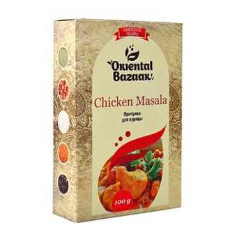 Смесь специй Chicken Masala для курицы Shri Ganga, 100 гр