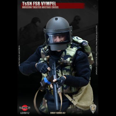 Боец спецназа "Вымпел" ЦСН ФСБ России - КОЛЛЕКЦИОННАЯ ФИГУРКА 1/6 scale TsSN FSB - Moscow Theater Hostage Crisis (UD9012) - UJINDOU