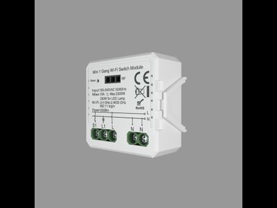 Одноканальное Wi-Fi реле-выключатель Denkirs RL1001-SM