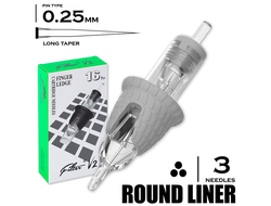 3 RLLT/0.25 - Round Liner Long Taper "EZ FILTER V2"