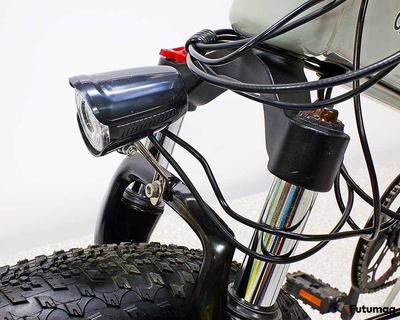 Электровелосипед GreenCamel Форвард 2X (R20FAT 500W 48V10Ah) 7скор, 2х-подвес белый