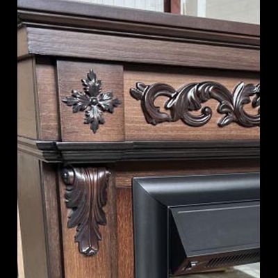 Электрокамин Глория LO с очагом Fobos