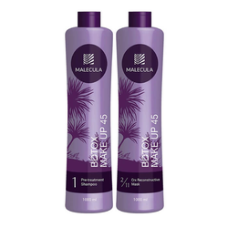 Ботокс для волос Malecula Botox Make Up 45 Blue с синим пигментом, 1000/1000 мл.