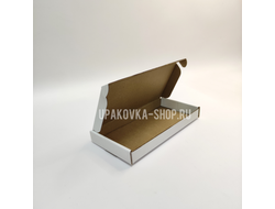 Коробка с откидной крышкой 180*90*20 мм БЕЛЫЙ