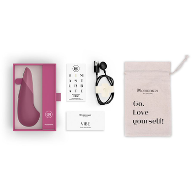 WZFS1SG3 Клиторальный вибратор Womanizer Vibe темно-розовый