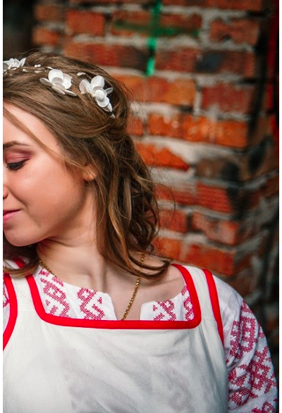 Свадебный костюм "Рада" - рубаха и сарафан