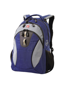 Рюкзак WENGER, универсальный, сине-серый, 22 л, 32х15х46 см, 16063415