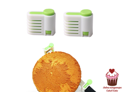 Инструмент для фиксации ножа для нарезки бисквита