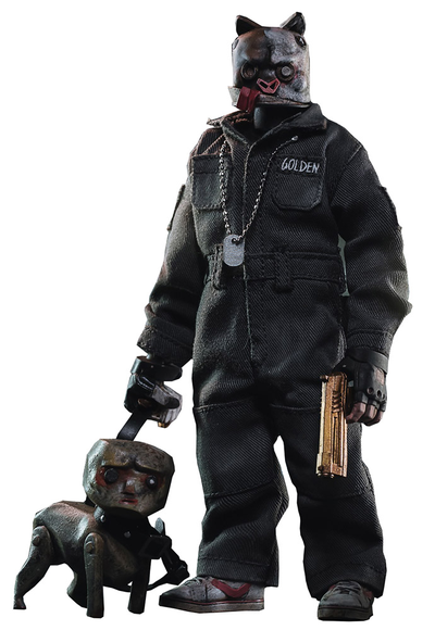 ПОМЯТА УПАКОВКА - Золотой Пёс - Коллекционная ФИГУРКА 1/12 scale GOLDEN DOG – Death Gas Station series (PES022) - Damtoys x Coal Dog