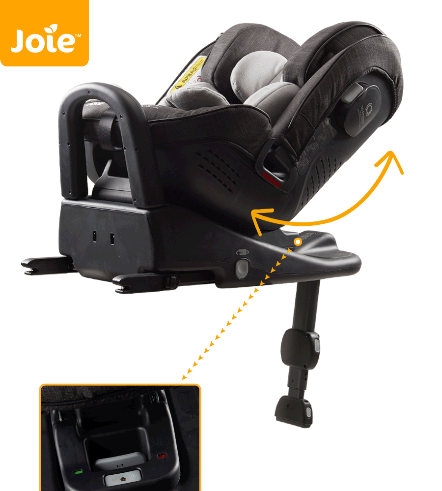 Joie Stages isofix i-Size ECE R129 Новый уровень комфорта для ребенка от рождения до 7 лет.