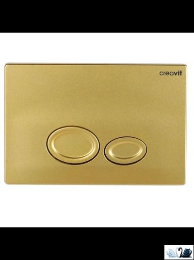 Кнопка смыва CREAVIT DROP GP2006.00 золото матовый