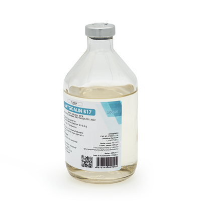 AMYGDALIN B17 STERILE SOLUTION 30% (VITAMIN B17) 100 ML - 1 PC.