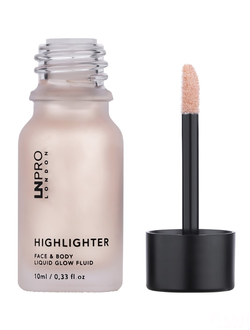 LN PRO жидкий хайлайтер HIGHLIGHTER FACE & BODY LIQUID GLOW FLUID