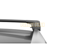 Багажник на крышу автомобиля LUX SCOUT-2 черный для Geely Atlas II 2023-… на интегрированные рейлинги