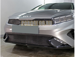 Защита радиатора KIA Cerato 2021- black верх