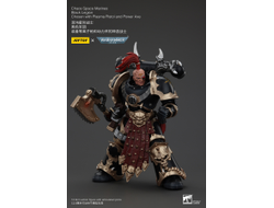 Избранный Черного Легиона (Warhammer 40k) - КОЛЛЕКЦИОННАЯ ФИГУРКА 1/18 Black Legion Chosen with Plasma Pistol and Power Axe (JT00959) - JOYTOY