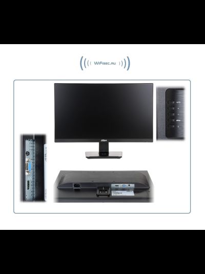 DaHua DHI-LM24-F211, Промышленный монитор для систем видеонаблюдения, диагональ 23,8" (16: 9)