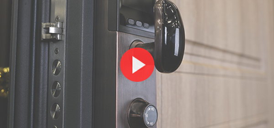 Стальная дверь   Mix. Заказная модель.