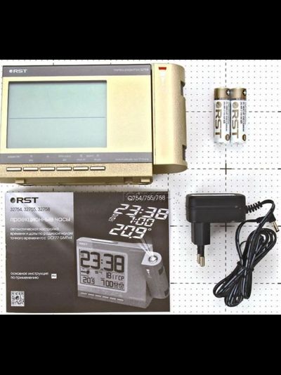 Проекционные часы-будильник RST 32754