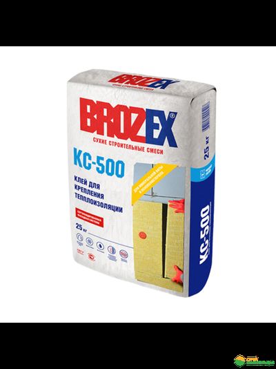 Клей для теплоизоляции BROZEX КС-500, 25кг