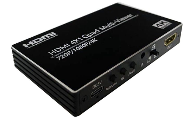 DE/VT-941 4к четырёхканальный HDMI-переключатель/мультиплексор 4К 4x1