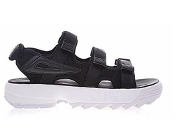 Сандалии FILA Disruptor Sandals черно-белые (41-45)