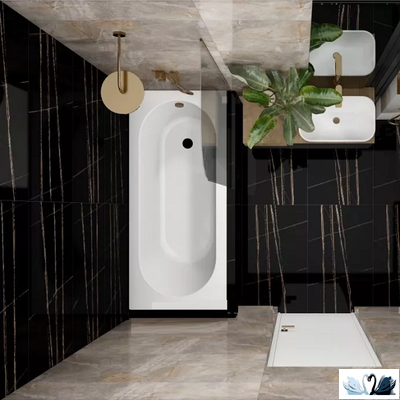 Керамогранит Maimoon Black Lorence 60 х 120 см highglossy черный полированный