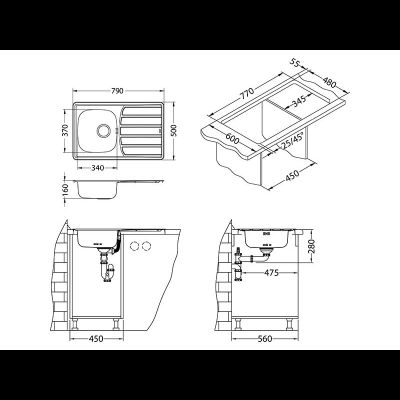 Мойка Alveus Zoom 20