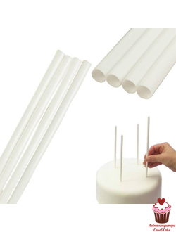 Набор трубочек для укрепления яруса, 4 шт., диаметр 1,5см, длина 40,5см