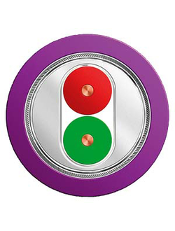 6XV1830-0LH10 SIMATIC NET, ОГНЕСТОЙКИЙ PROFIBUS КАБЕЛЬ (FRNC) ДЛЯ БЫСТРОГО МОНТАЖА (FC), ЭКРАНИРОВАННЫЙ, 2-ЖИЛЬНЫЙ, БЕЗ СОДЕРЖАНИЯ ГАЛЛОГЕНА С ОБОЛОЧКОЙ ИЗ СОПОЛИМЕРА. ПОСТАВКА ПО МЕТРАЖУ ОТРЕЗКАМИ ДЛИНОЙ 20 &hellip; 1000 М