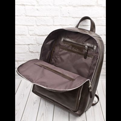 Женский кожаный рюкзак Vicenza Premium brown (арт. 
3105-52)