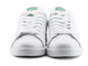Adidas Stan Smith Белые с зеленым (36) подростковые