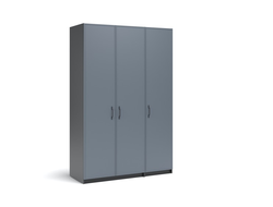 Шкаф РОНДО Фиеста 150.2/ручка СМ-9 Антрацит/Маренго