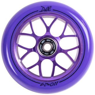 Купить колесо Tech Team Dill (Purple) 110 для трюковых самокатов в Иркутске