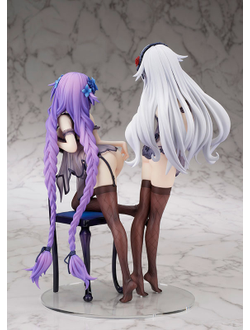 Фигурка Черное сердце, Пурпурное сердце (Black Heart, Purple Heart Baby Doll ver.)