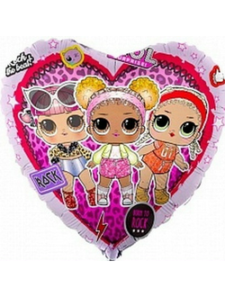 Фольгированный шар с рисунком 18 дюймов (45 см)