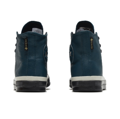 Кожаные кеды Конверс синие высокие 165922C купить в СПб