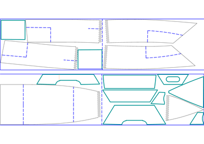 Весельно-моторная лодка Щука
