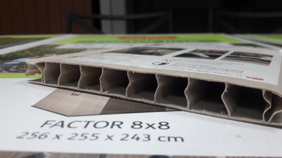 Сарай "Фактор 8x6" (размеры 248 х 178 см)