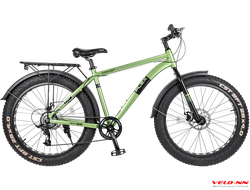 Велосипед TechTeam Flex 26" 2022 (зеленый)