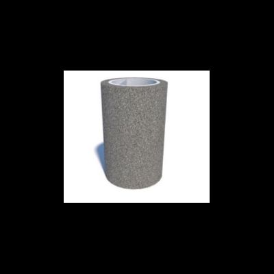 Уличная урна для мусора с пепельницей из архитектурного бетона № 51 (серый)