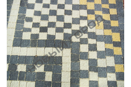 Тротуарная плитка "Кирпич", "Римский брук", Мультиформат" частный дом пос. Заозерье