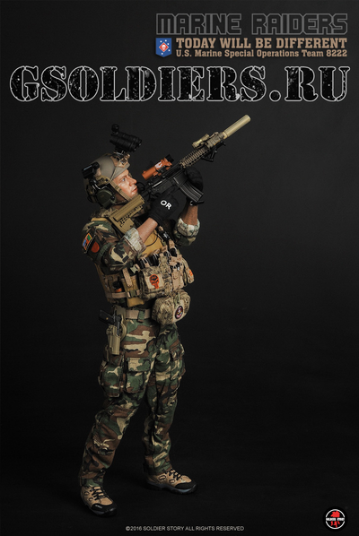 Коллекционная фигурка 1/6 MARINE RAIDERS TODAY WILL BE DIFFERENT MSOT 8222 (SS094) - Soldier Story